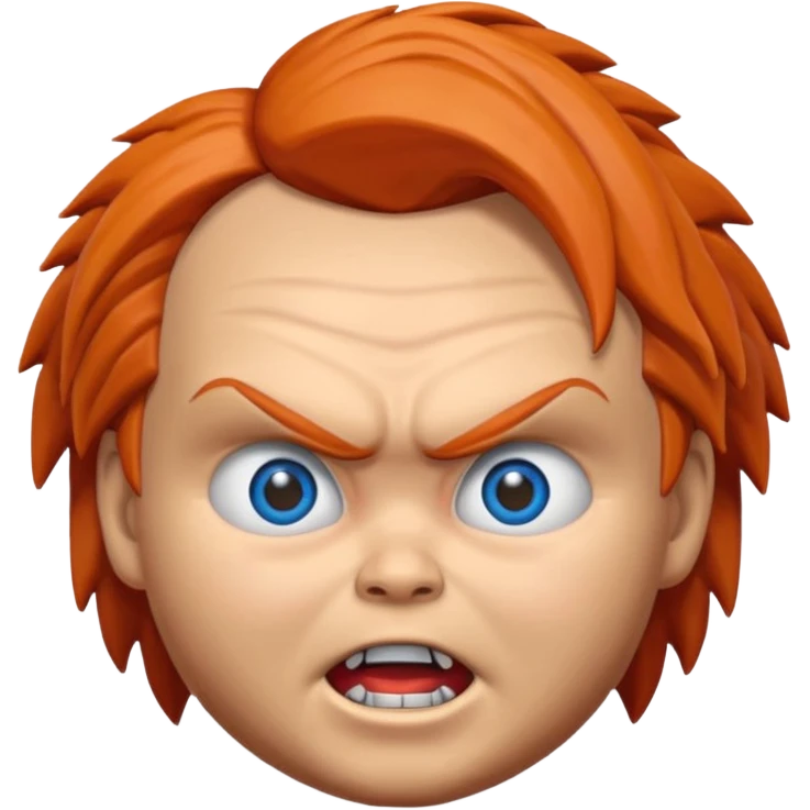 Un emojin de chuky emoji