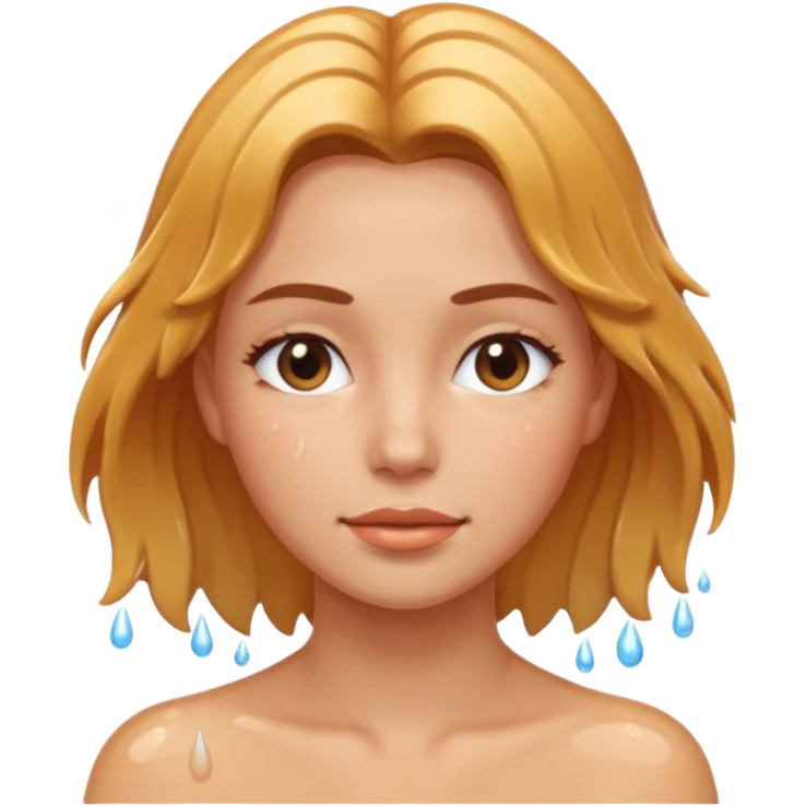Hot shower clean girl emoji
