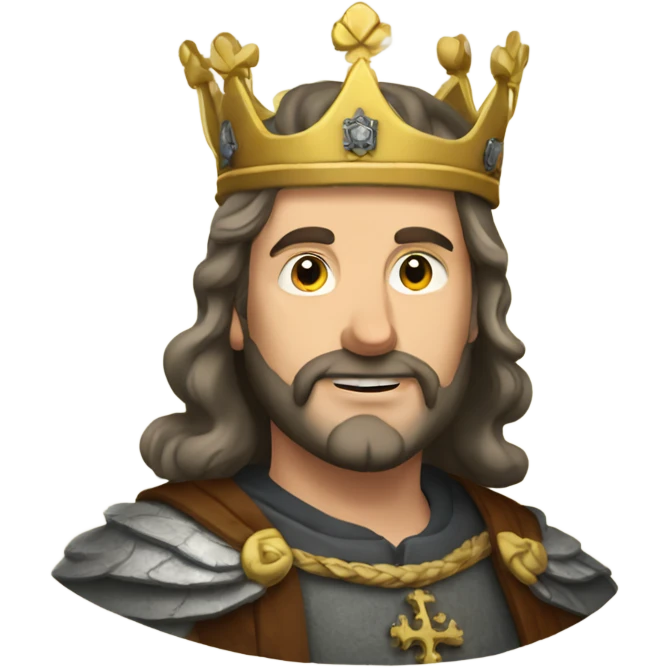 könig im mittelalter emoji