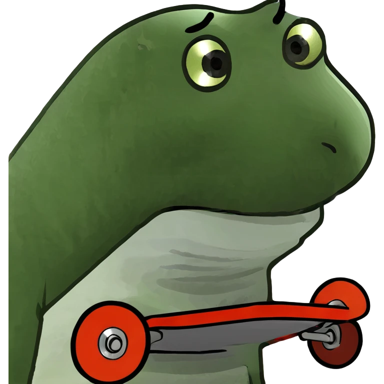 Dog on a skateboard  emoji
