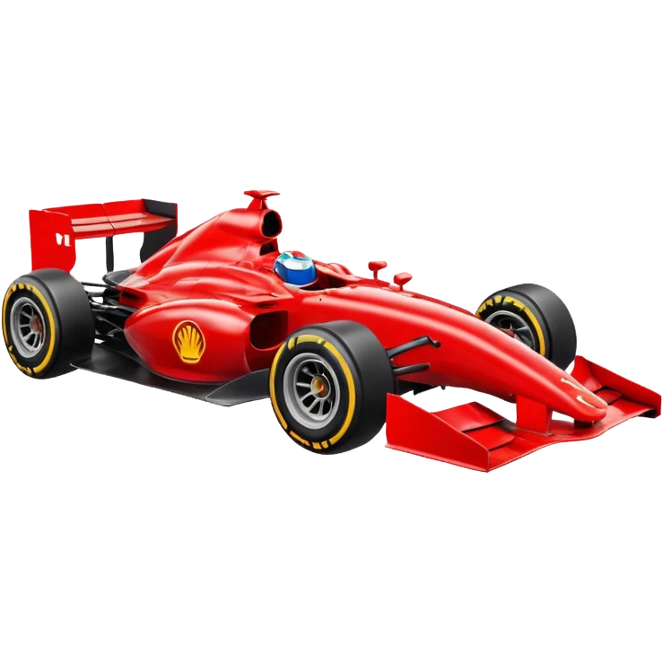 Formula 1 car emoji