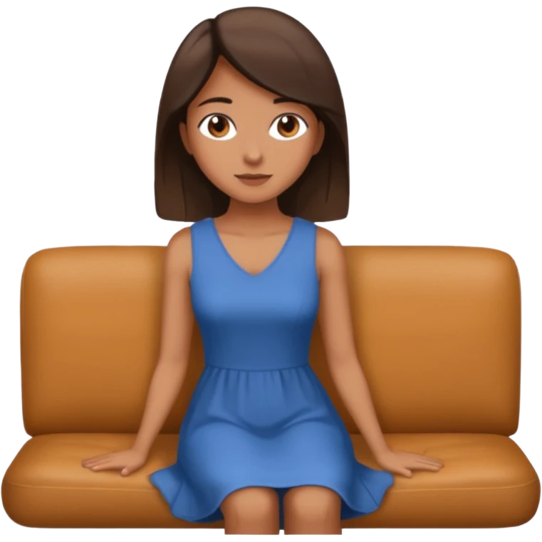 side view of woman sitting on sofa - side view of woman emoji