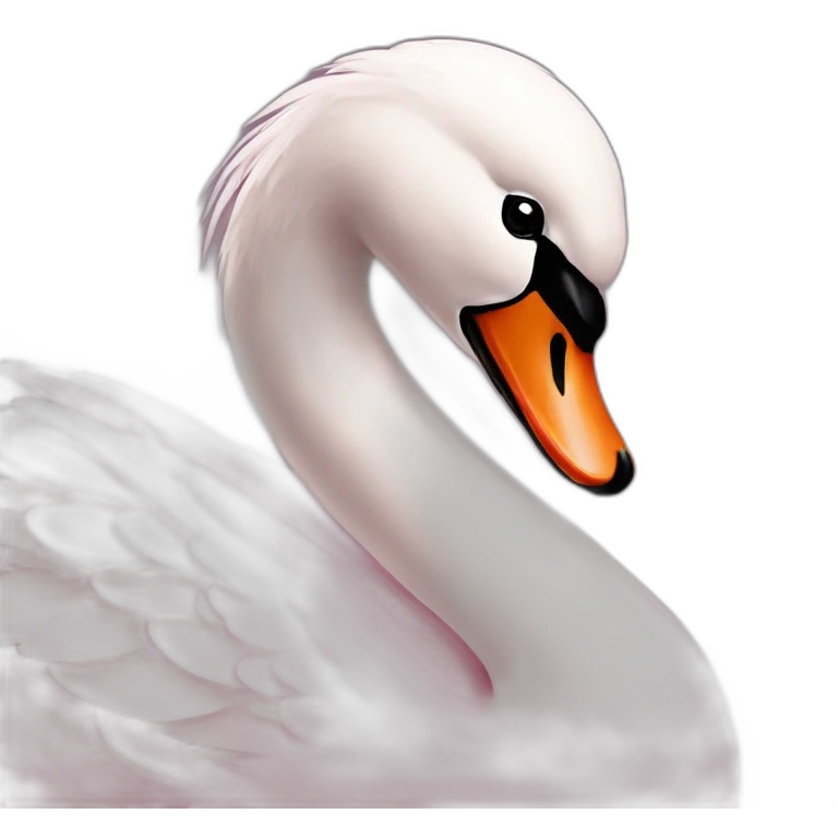 pink-swan emoji