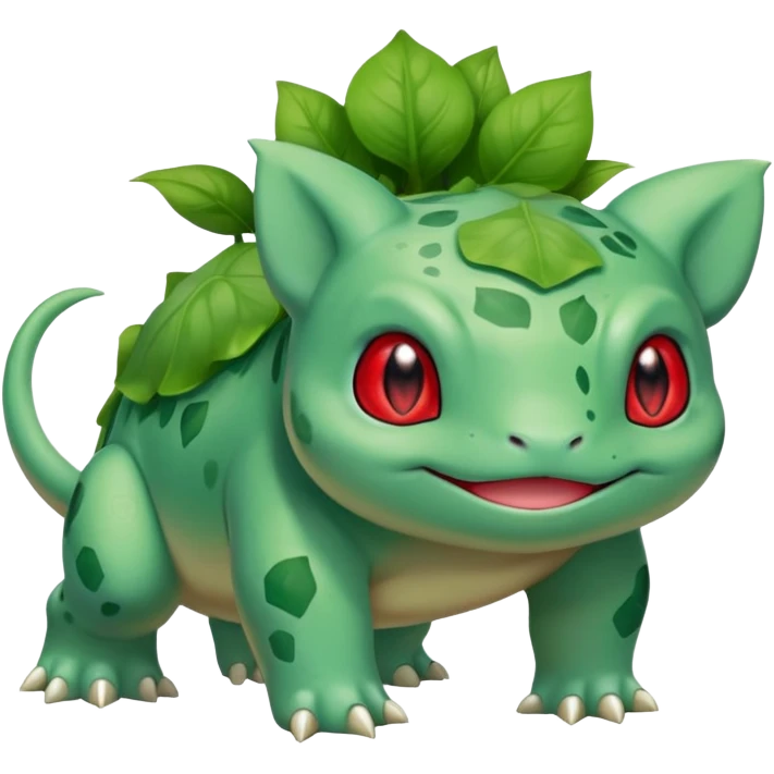 Bulbasaur (full body) emoji