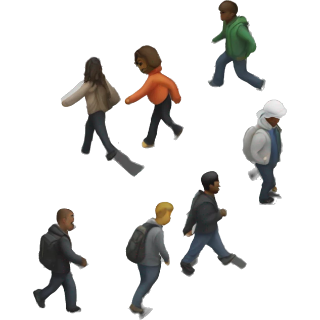 Crosswalk emoji
