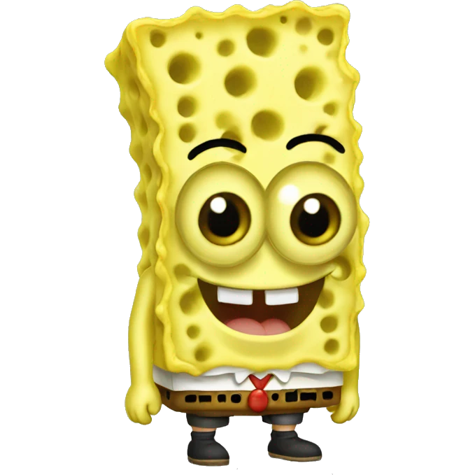 cute baby sponge bob emoji
