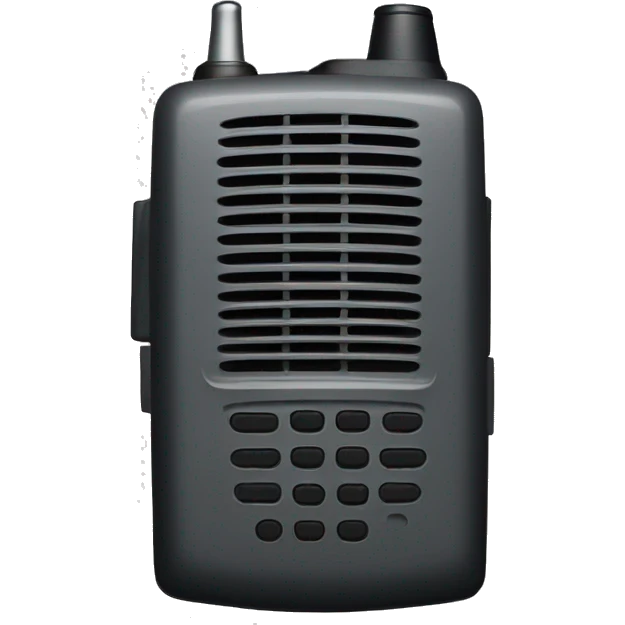 old school walkie talkie emoji