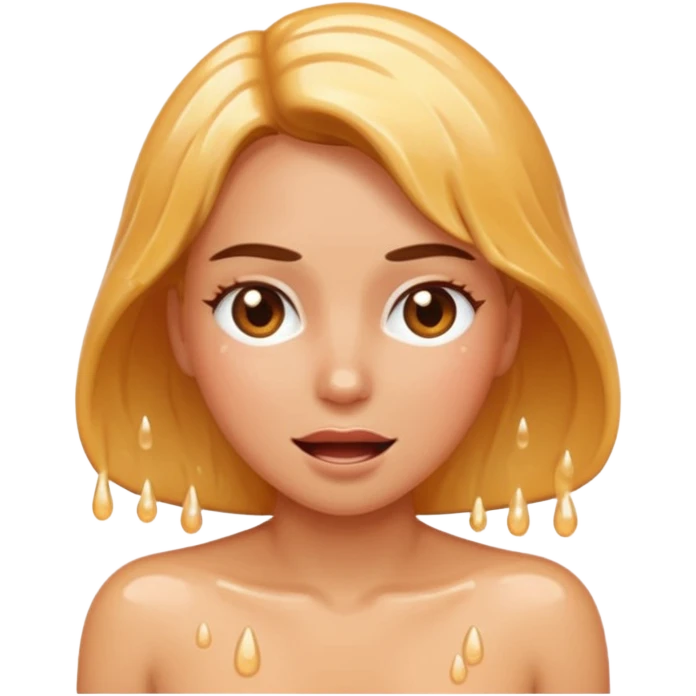 Woman vagina squirting  emoji