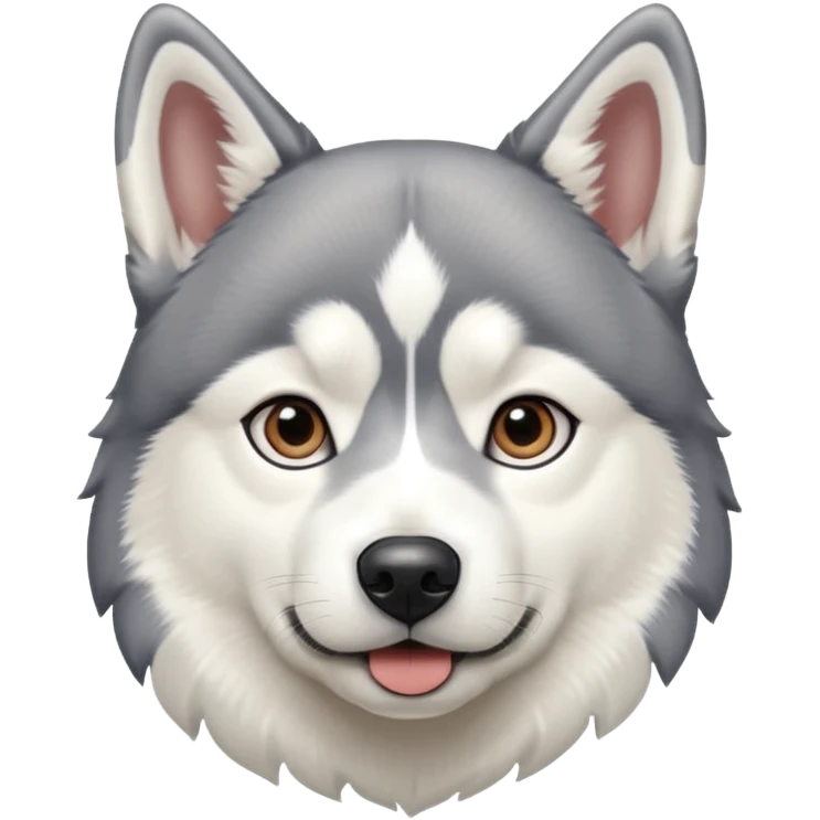 Chien husky emoji