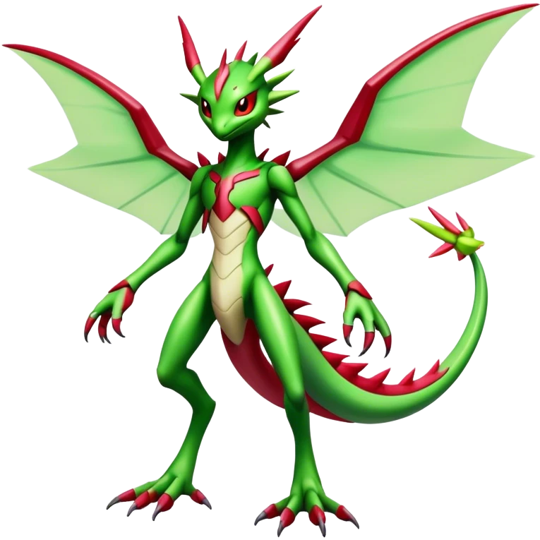  Cool Edgy Shiny Futuristic Ethereal Legendary Scizor-Digimon-Schyther-Flygon-hybrid full body emoji