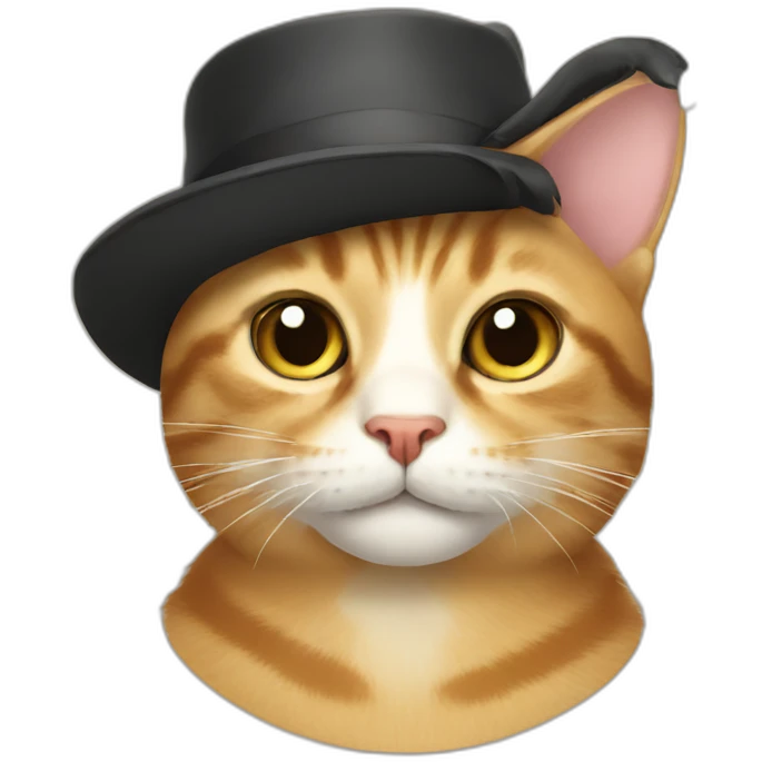 cat in a hat emoji