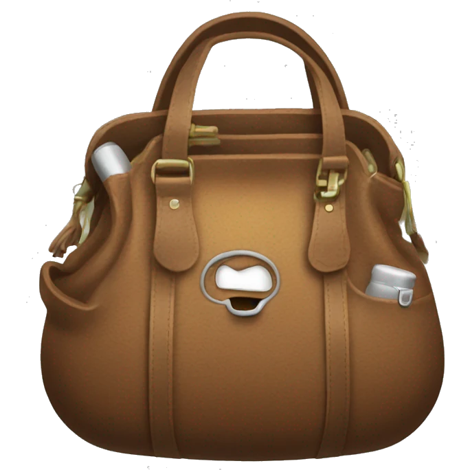 purse sweat from working out sports emoji