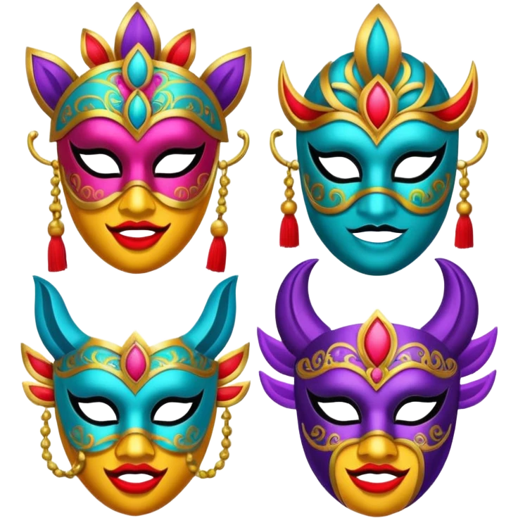 Festival Masks emoji