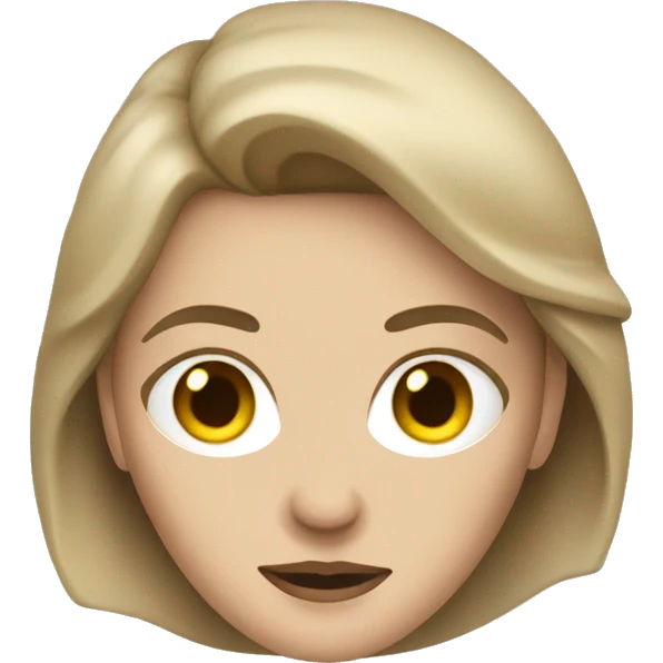 White woman spy with beige clothes emoji