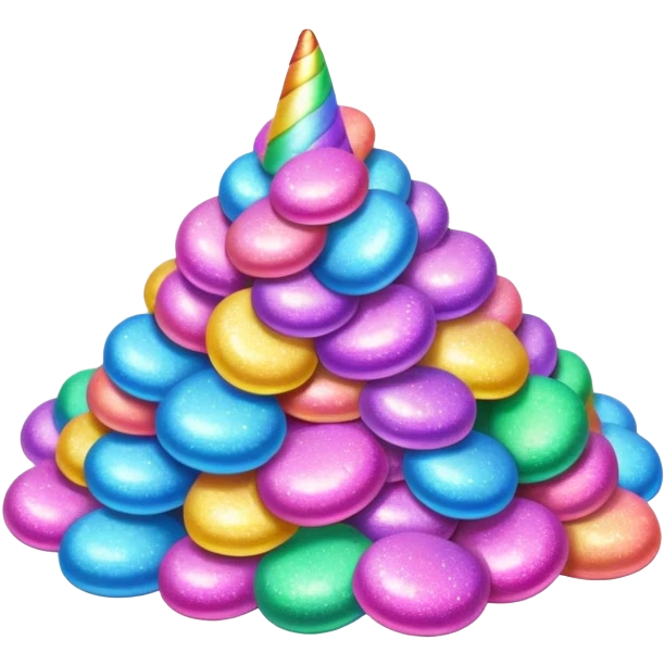Unicorn poop emoji  emoji