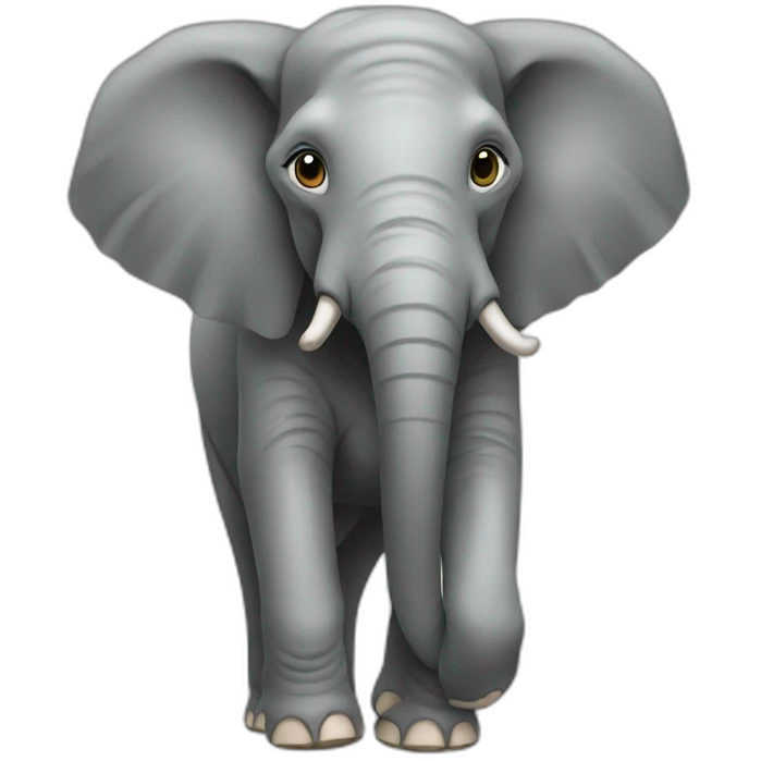 an elephant emoji