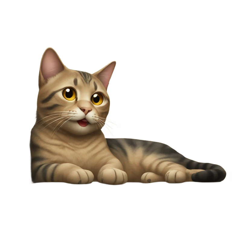 cat sitting on the couch emoji