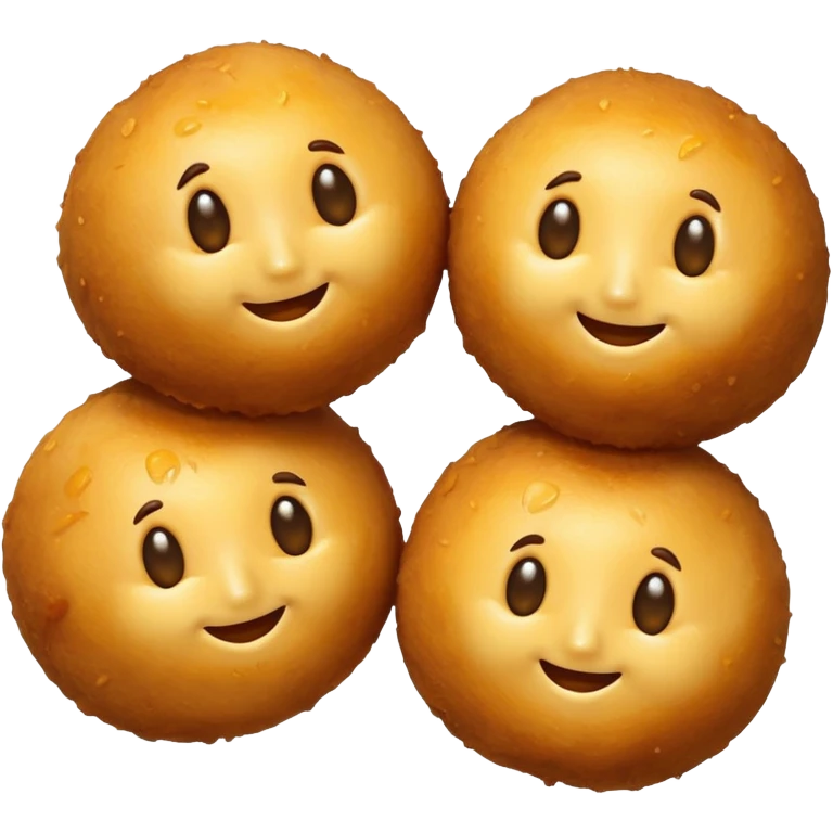 palline di mozzarella impanate e fritte  emoji