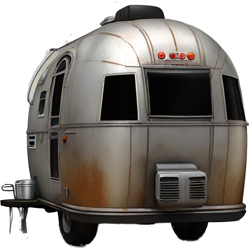 Darth Vader’s airstream rc caravan rusted  emoji