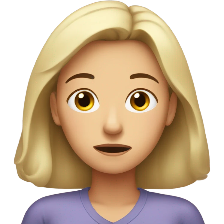 Tired mom emoji