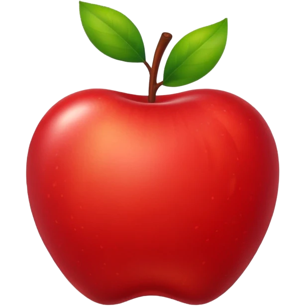 🍎🔴 emoji