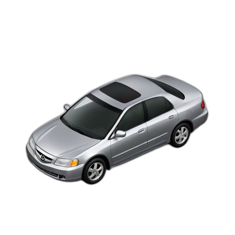 2002 acura EL silver emoji