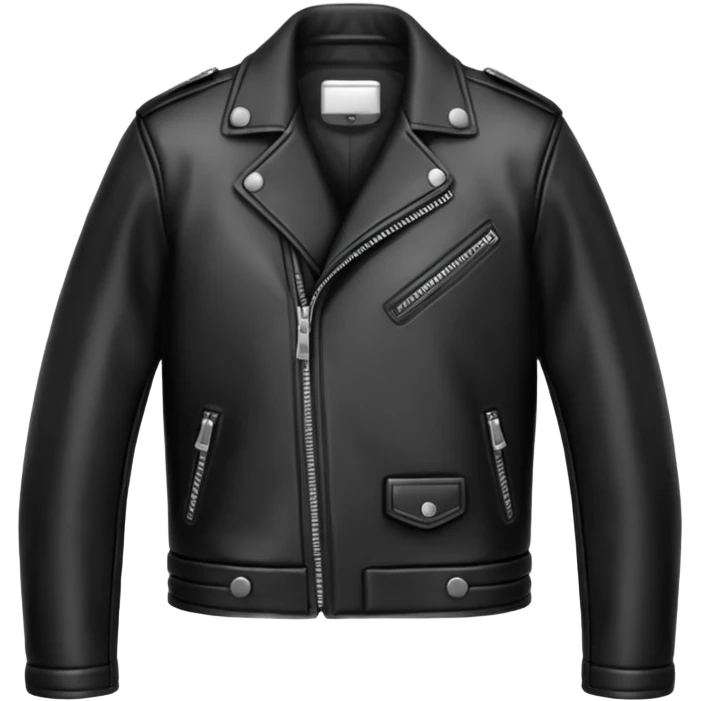 leather jacket emoji