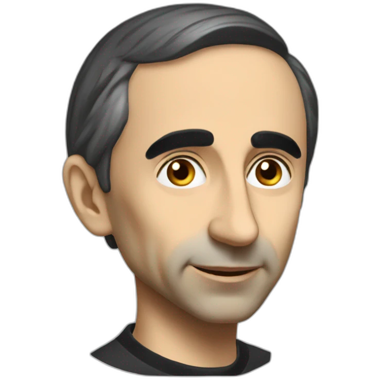 Éric zemmour  noir emoji