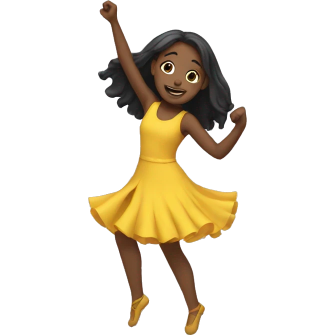 girl dancing emoji