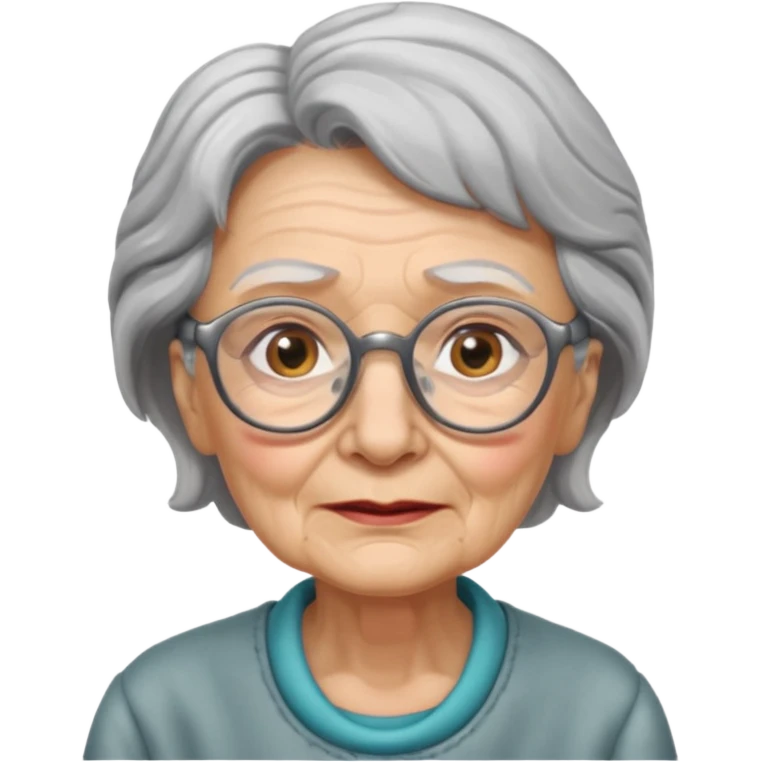 avó usandi oculos emoji