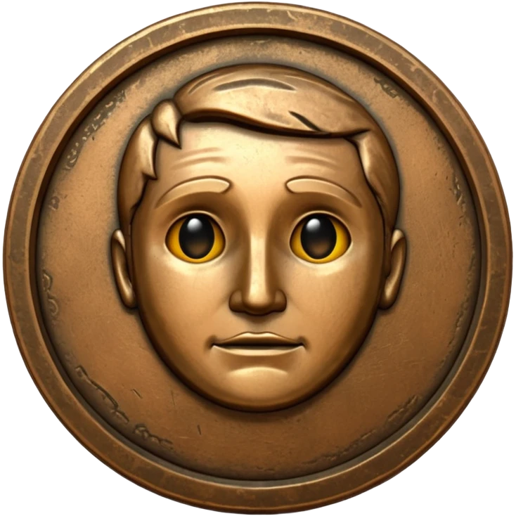 old coin emoji