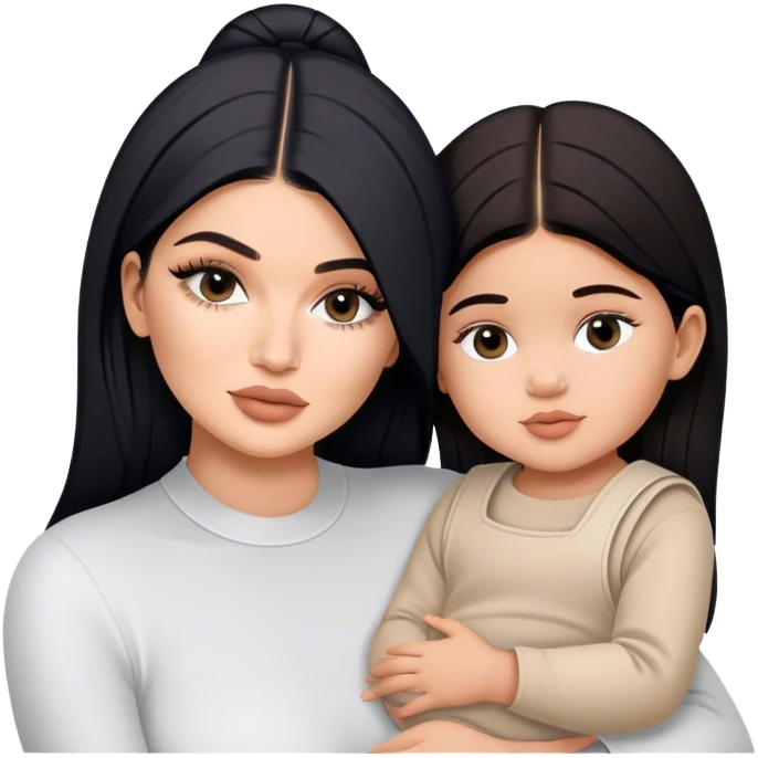 Kylie Jenner daughter stormi emoji