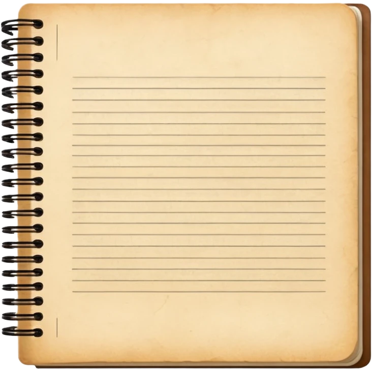 music notebook emoji