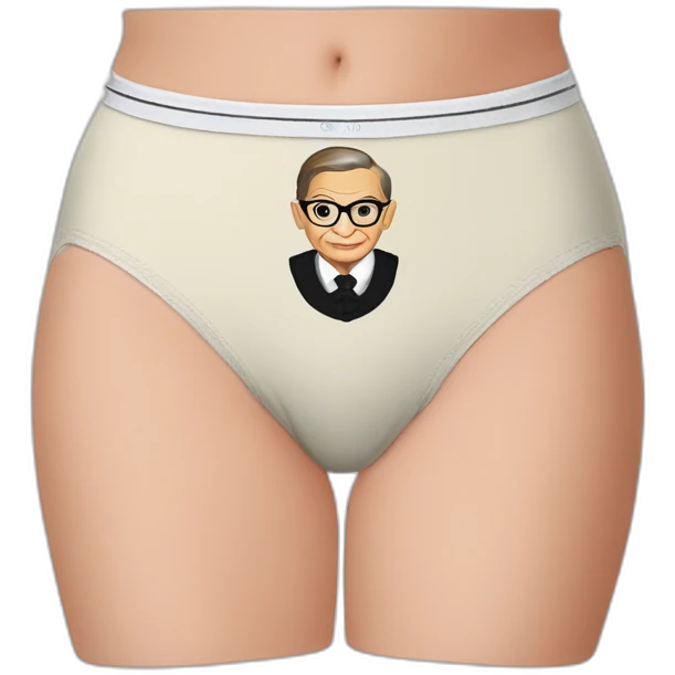 ruth bader ginsburg underwear emoji