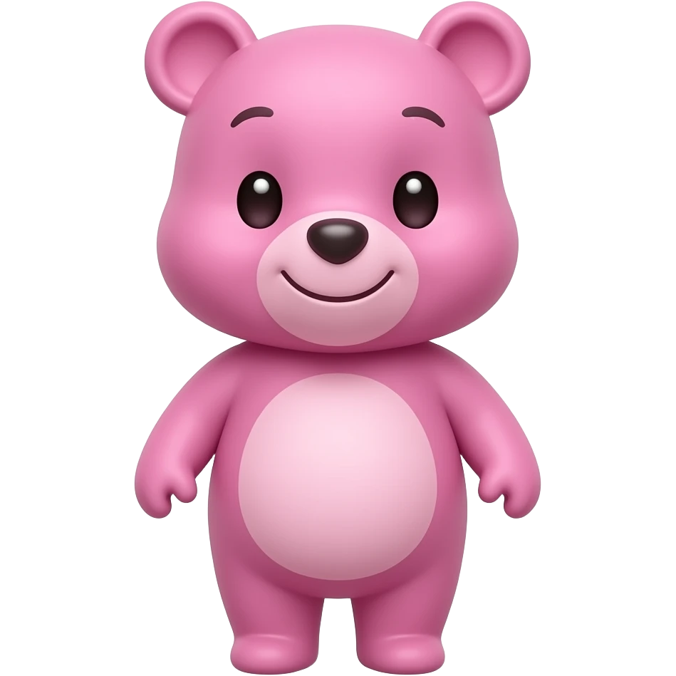 baby winnie the pooh in pink emoji
