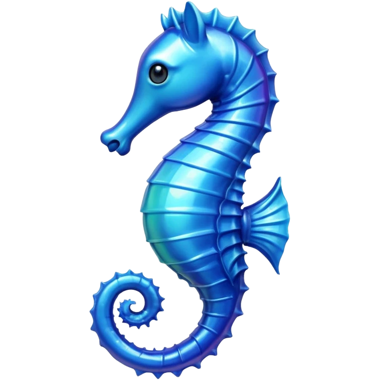 make a blue seahorse emoji  emoji