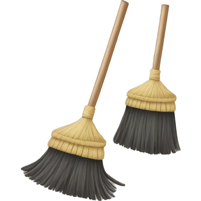 brooms emoji