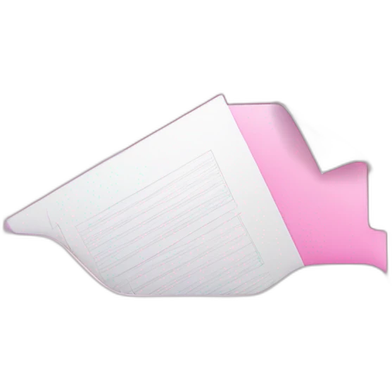 gradient pink shades folder with documents emoji