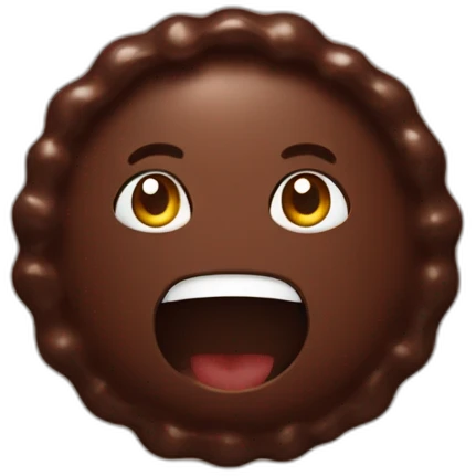 Chocolate emoji