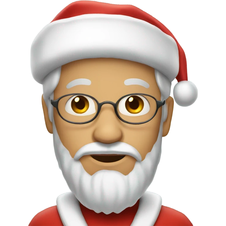 Santa całusa emoji