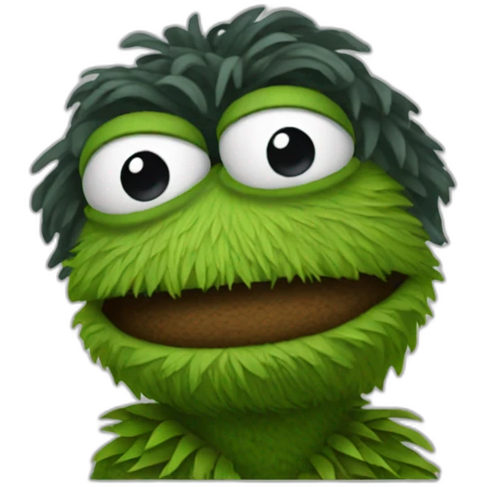 Oscar the grouch emoji