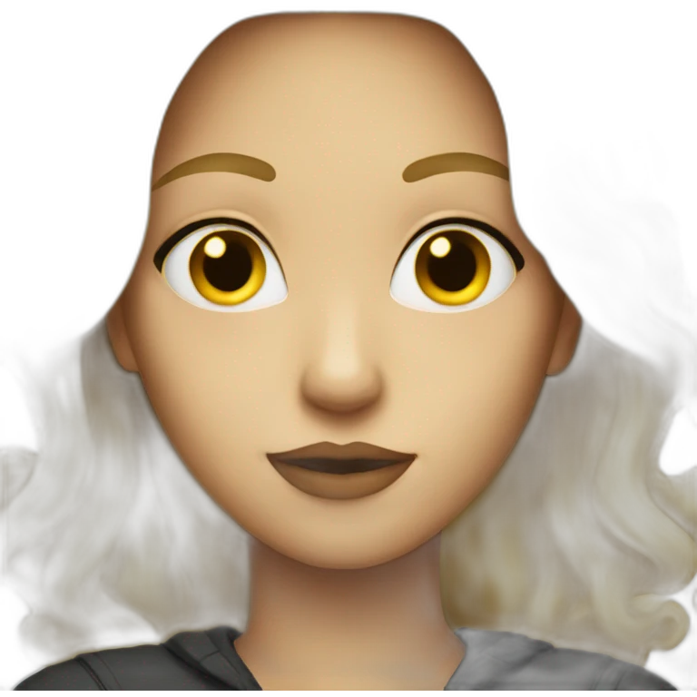 noir blond emoji