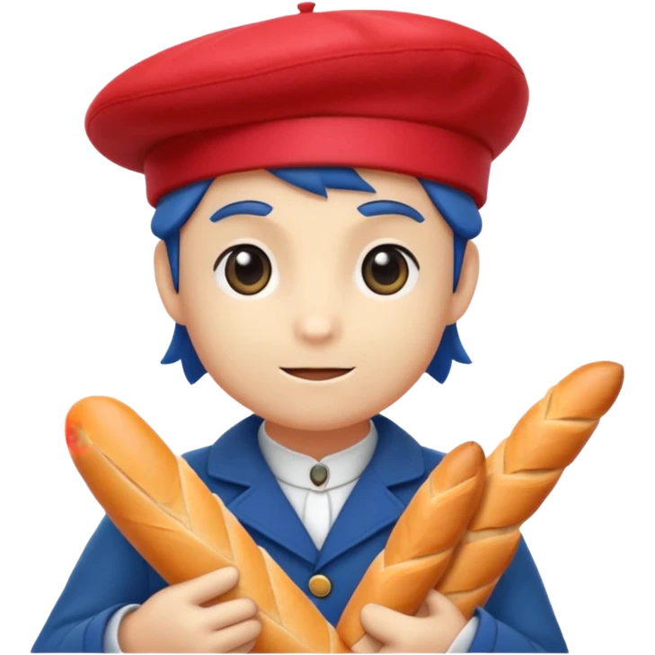 A Pokémon monster based on the theme of France  emoji