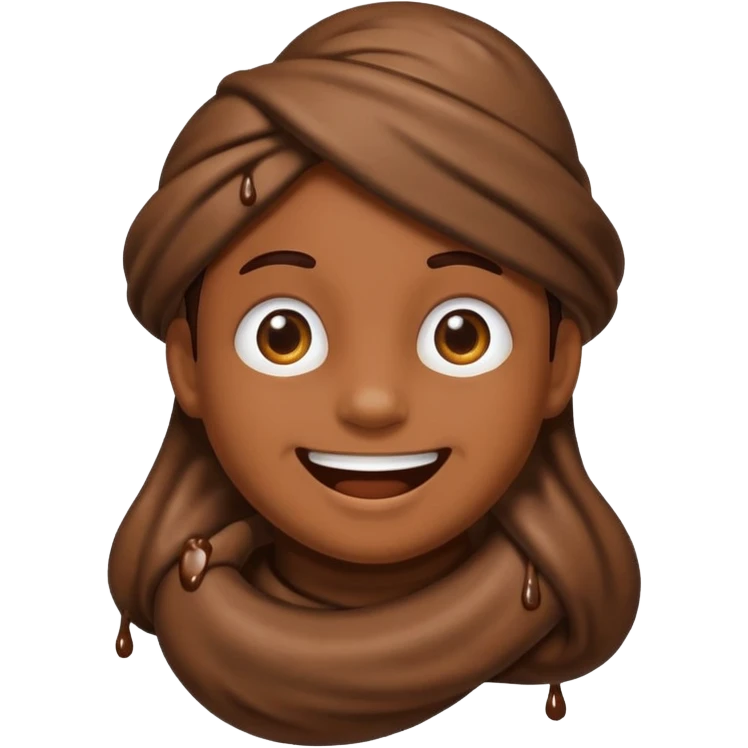 Poop person emoji