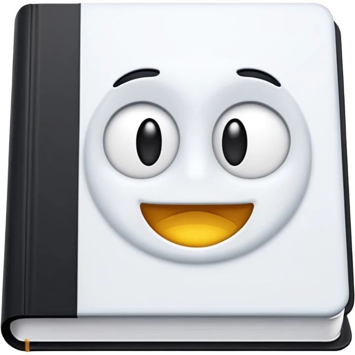 Open new book emoji