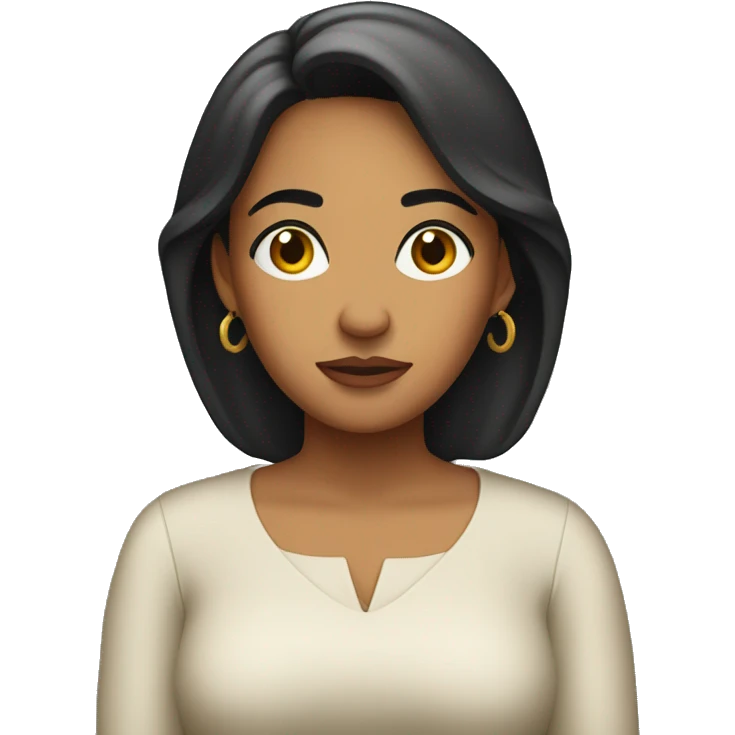 Latin Woman indecisive  emoji
