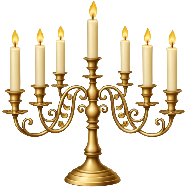 single candelabra with lid candle emoji