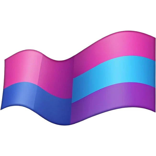 Bi flag emoji