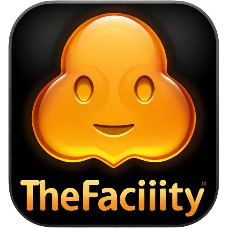 glowing amber emblem above bold text reading “THE FACILITY” emoji