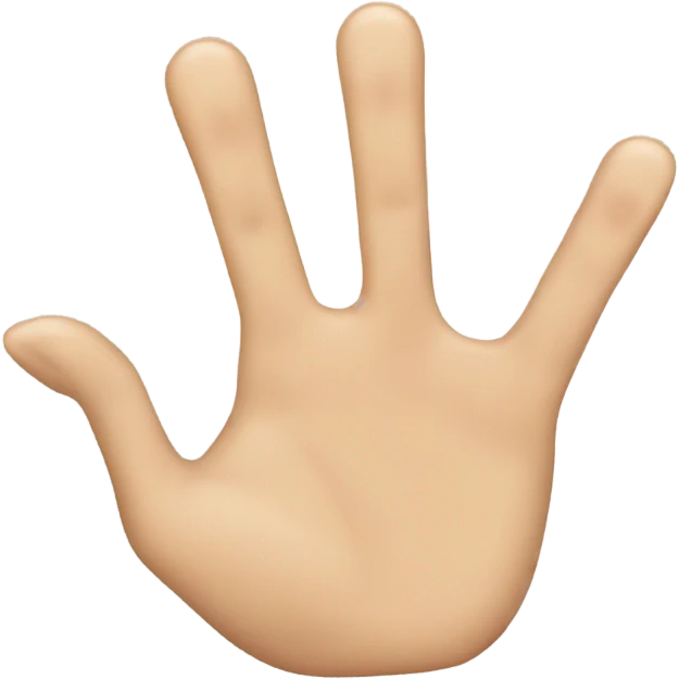 Dirty fingernails emoji